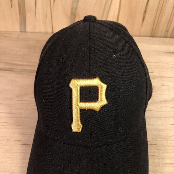 NEW ERA 9FORTY MLB Pittsburgh Pirates Baseball Cap Youth Adjustable Hat Black - Picture 2 of 7